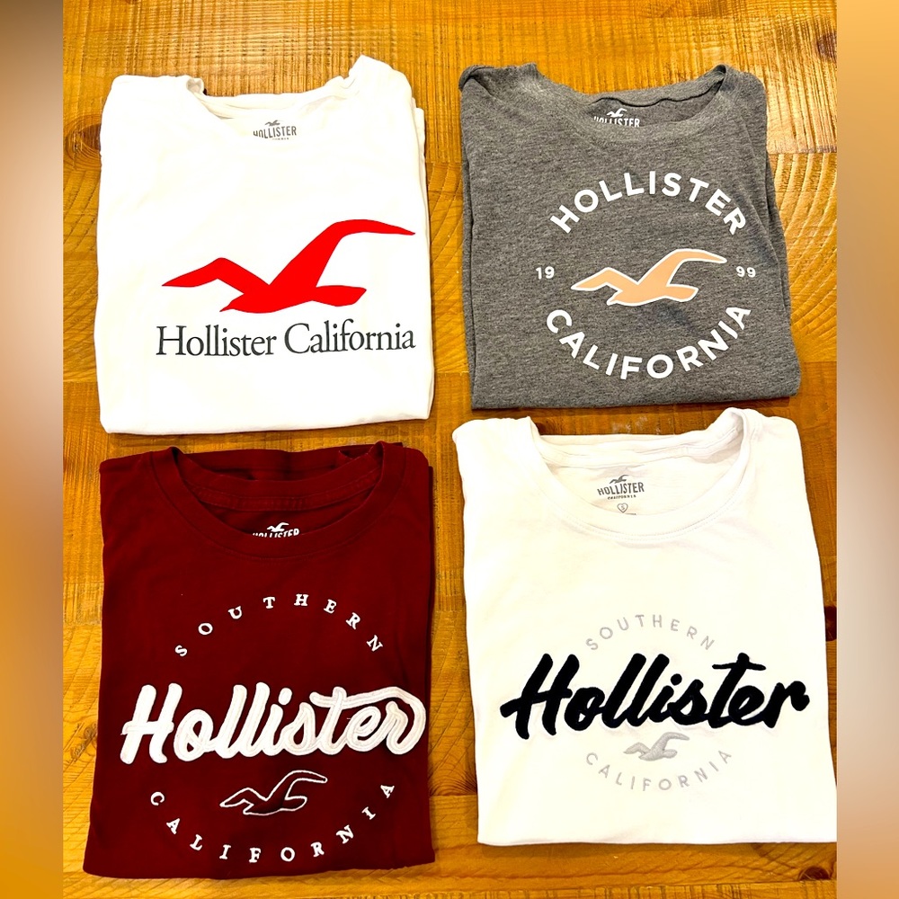 HOLLISTER Women’s T-shirts (4 Pack)